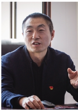 康平县新立村第一书记路来明.辽沈晚报记者 吴章杰 摄