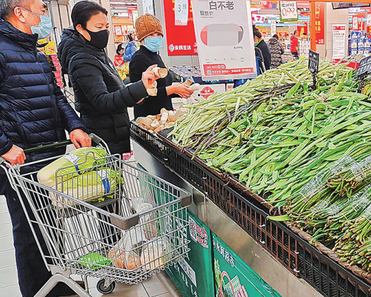 沈阳蔬菜价格自11月中旬累计降幅超三成